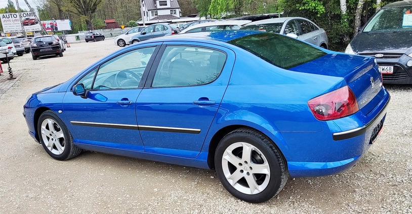 Peugeot 407 cena 11950 przebieg: 177000, rok produkcji 2004 z Wysokie Mazowieckie małe 466